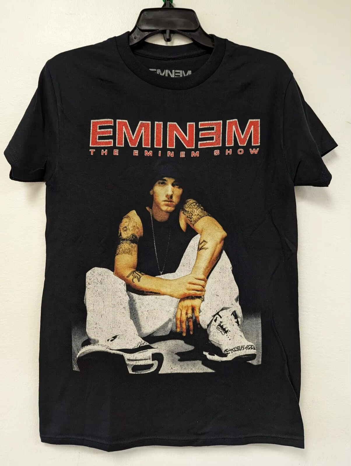 T-shirt Eminem Seated Show pour homme, nouveau
