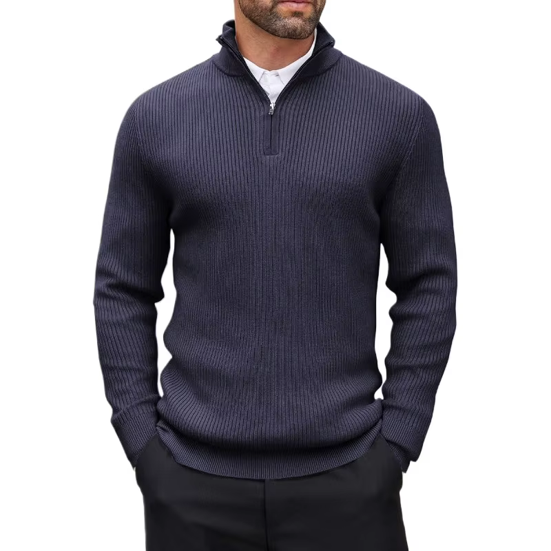 Pull à fermeture éclair pour hommes
