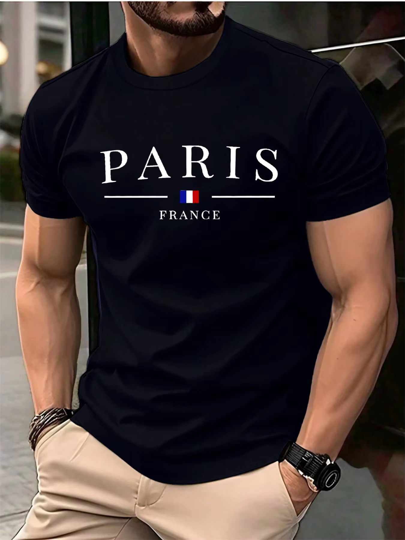 T-shirt en coton pur pour homme et femme