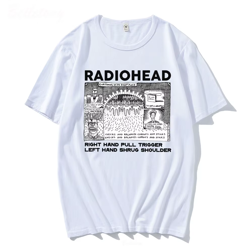 T-shirt humoristique rétro imprimé pour homme
