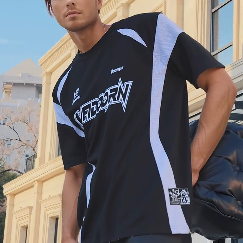 Veidoorn T-shirt d'entraînement à séchage rapide pour hommes et femmes