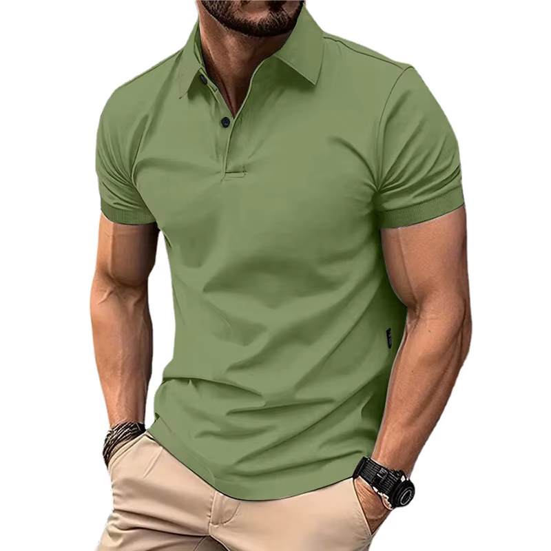 Polo d'été à manches courtes pour hommes