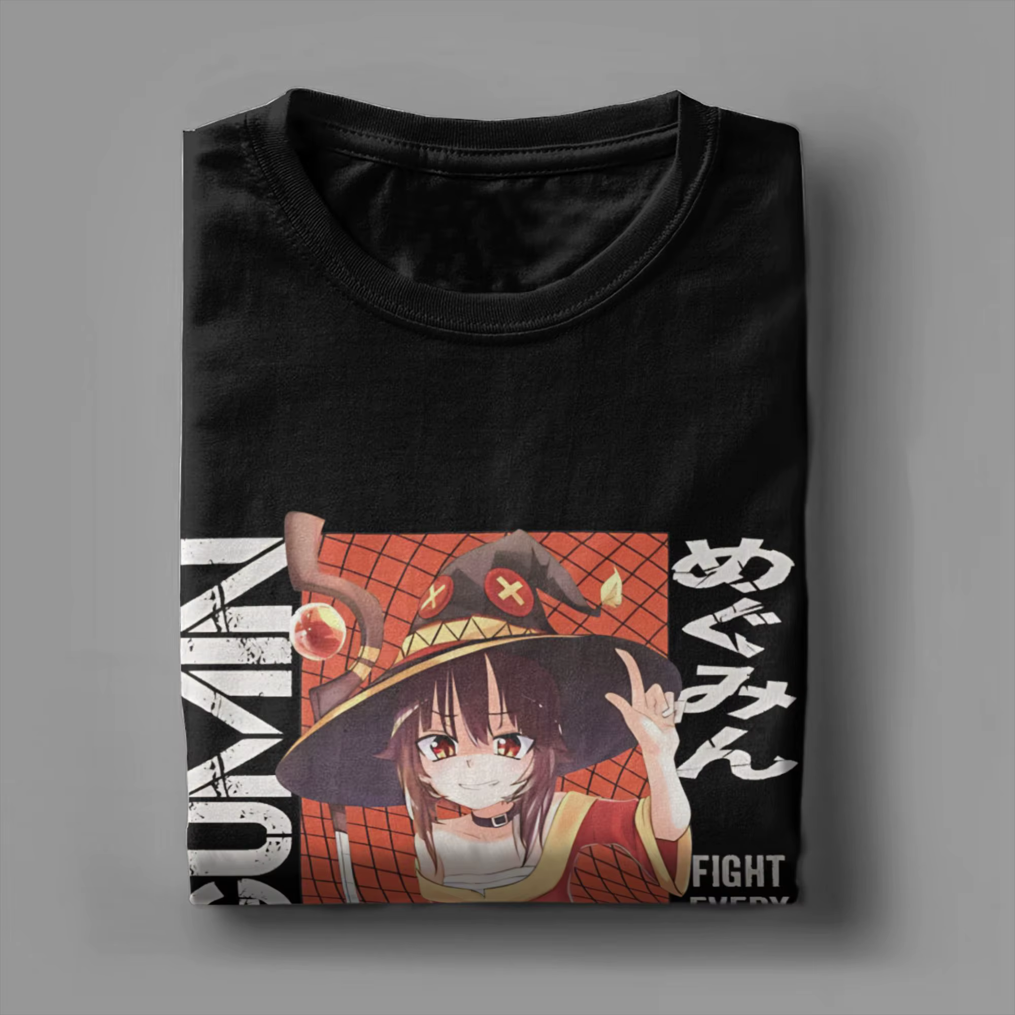 Megumin KonoSuba T-shirt pour hommes en coton
