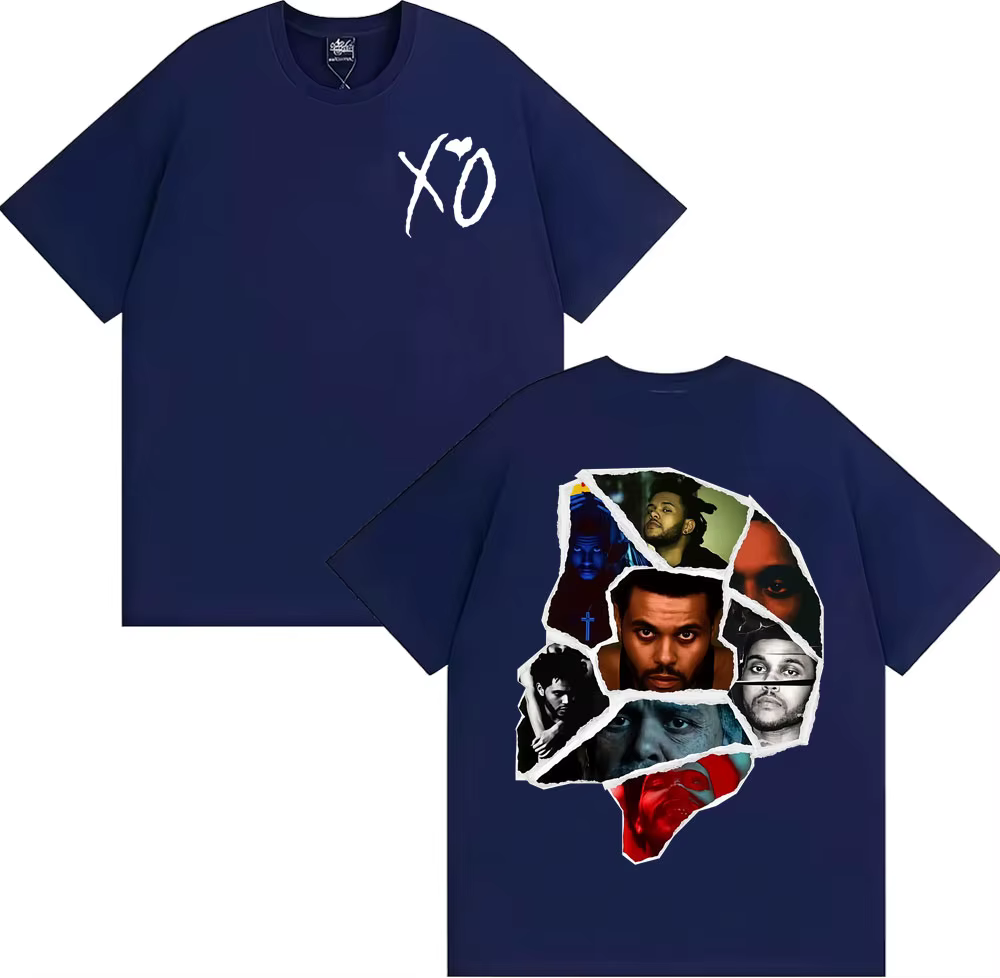T-shirts The Weeknd After Hours Til Dawn avec l'image de la couverture de l'album