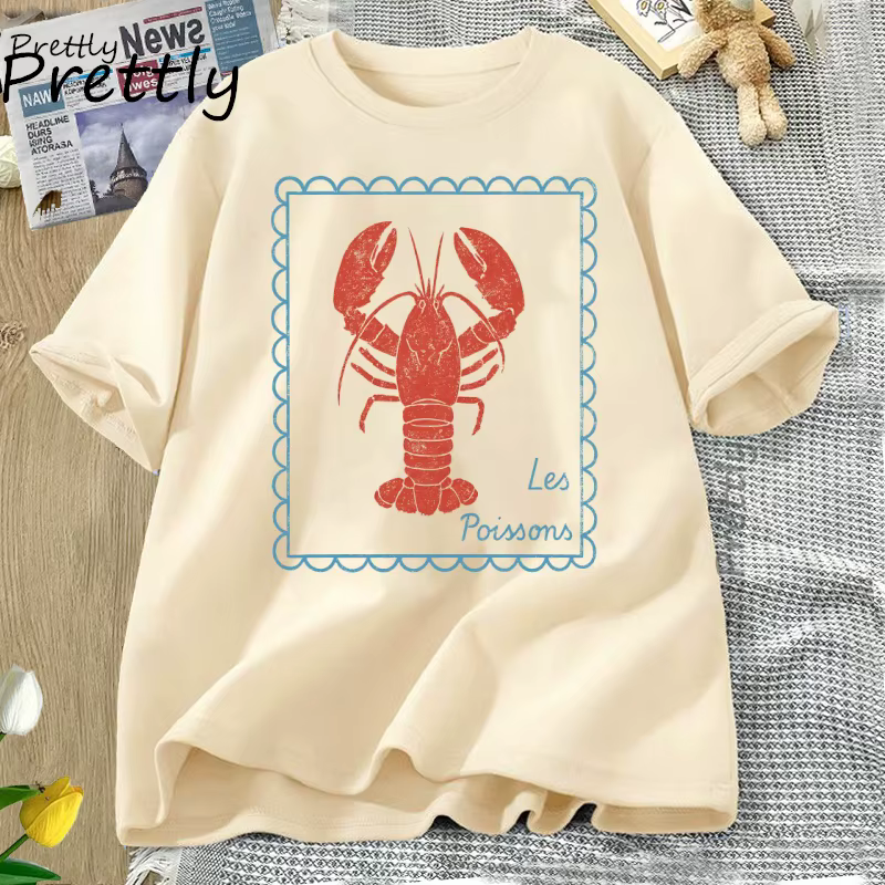 T-Shirt homard français côtier