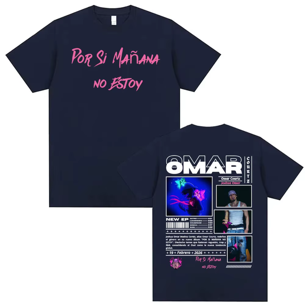 T-shirt graphique Omar Courtz Por Si Manana No Estoy 2026 Tour
