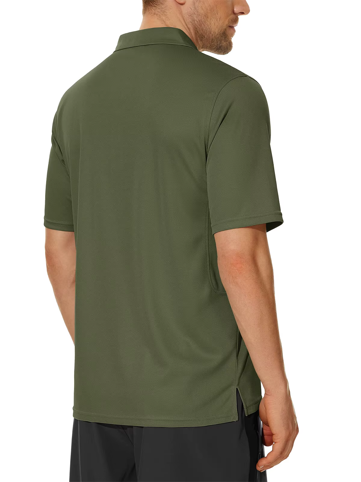 MAGCOMSEN Chemises polo pour hommes à manches courtes