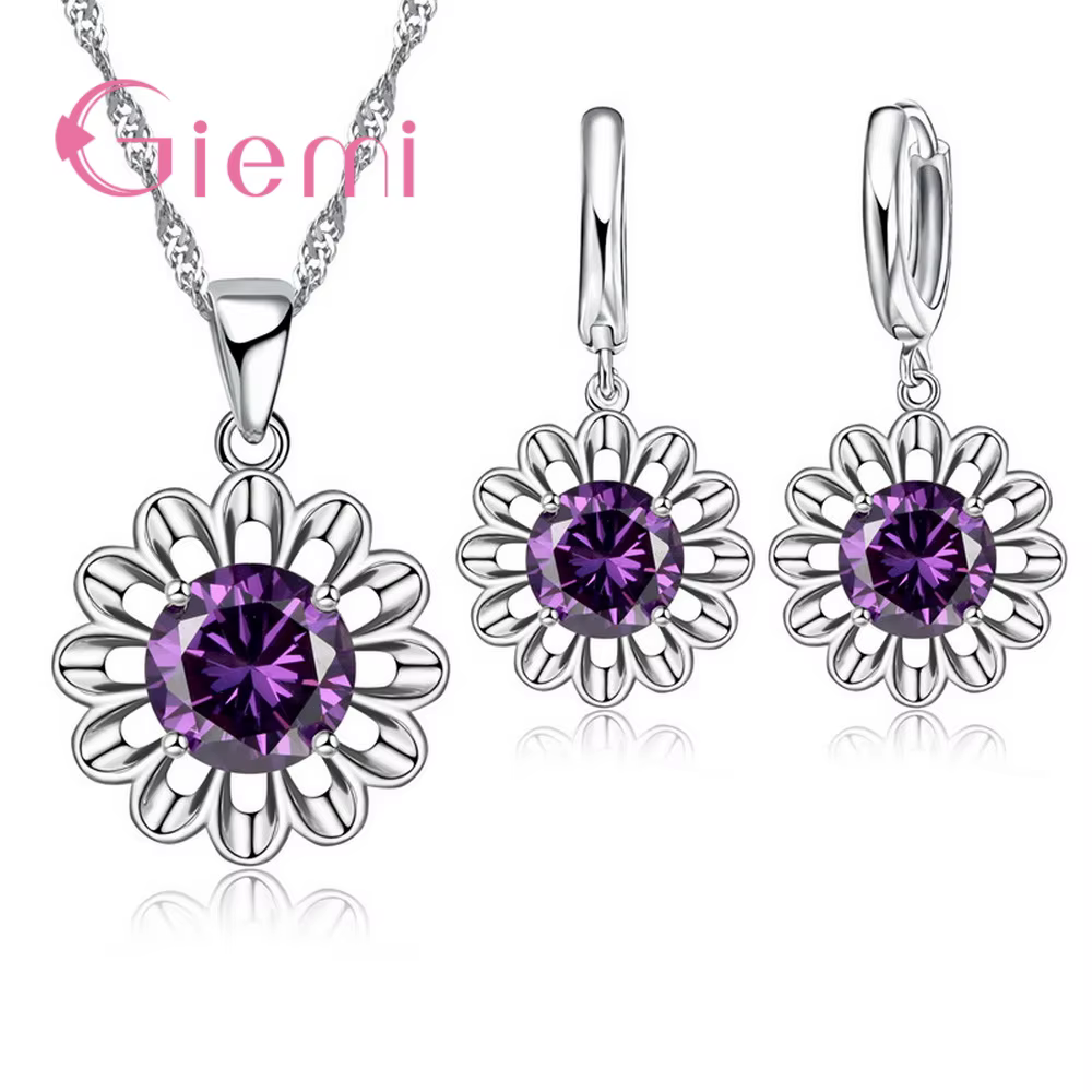 Ensemble de bijoux de mariage tendance pour femmes