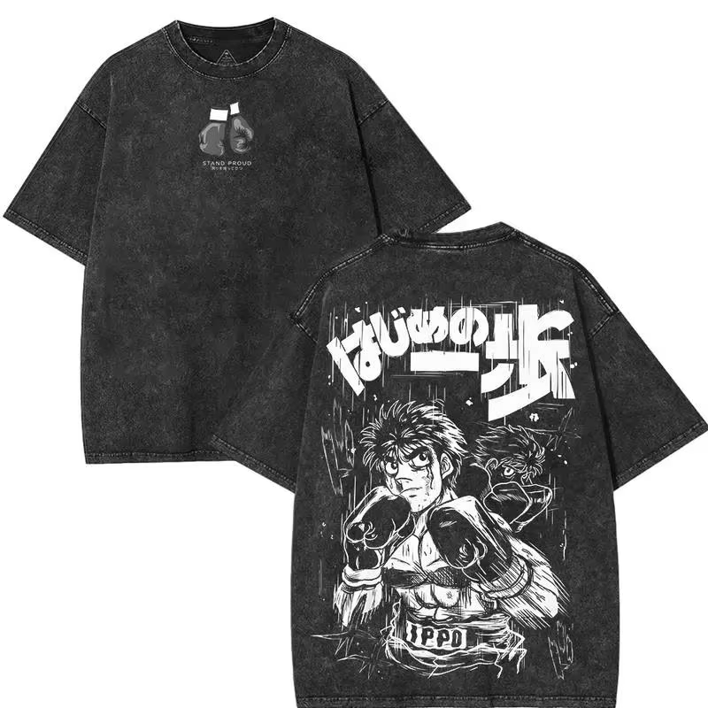Ippo Makunouchi T-shirt graphique Anime