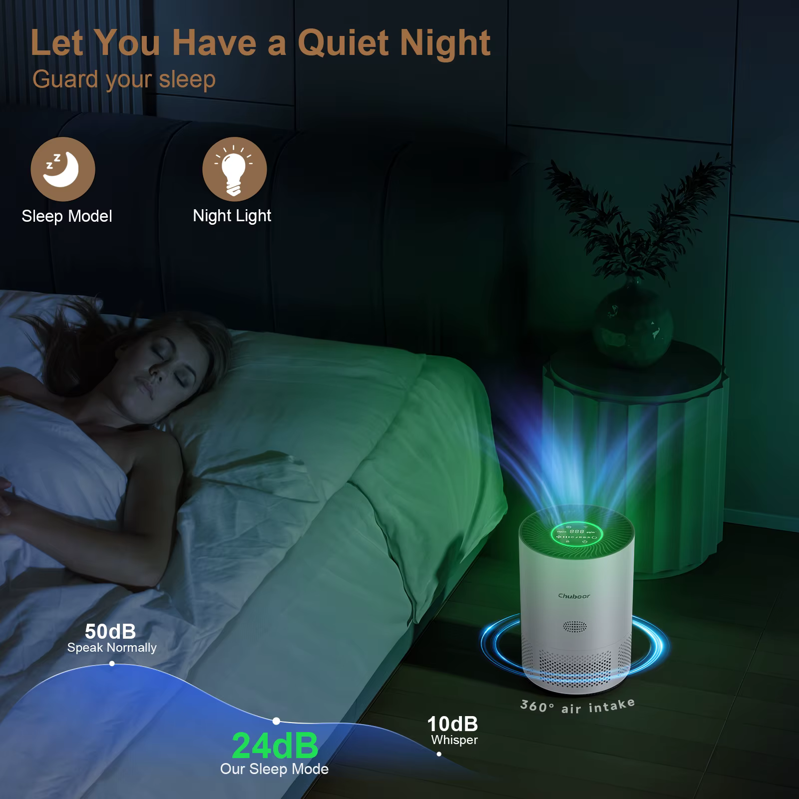 Purificateur d'air Chuboor pour la maison