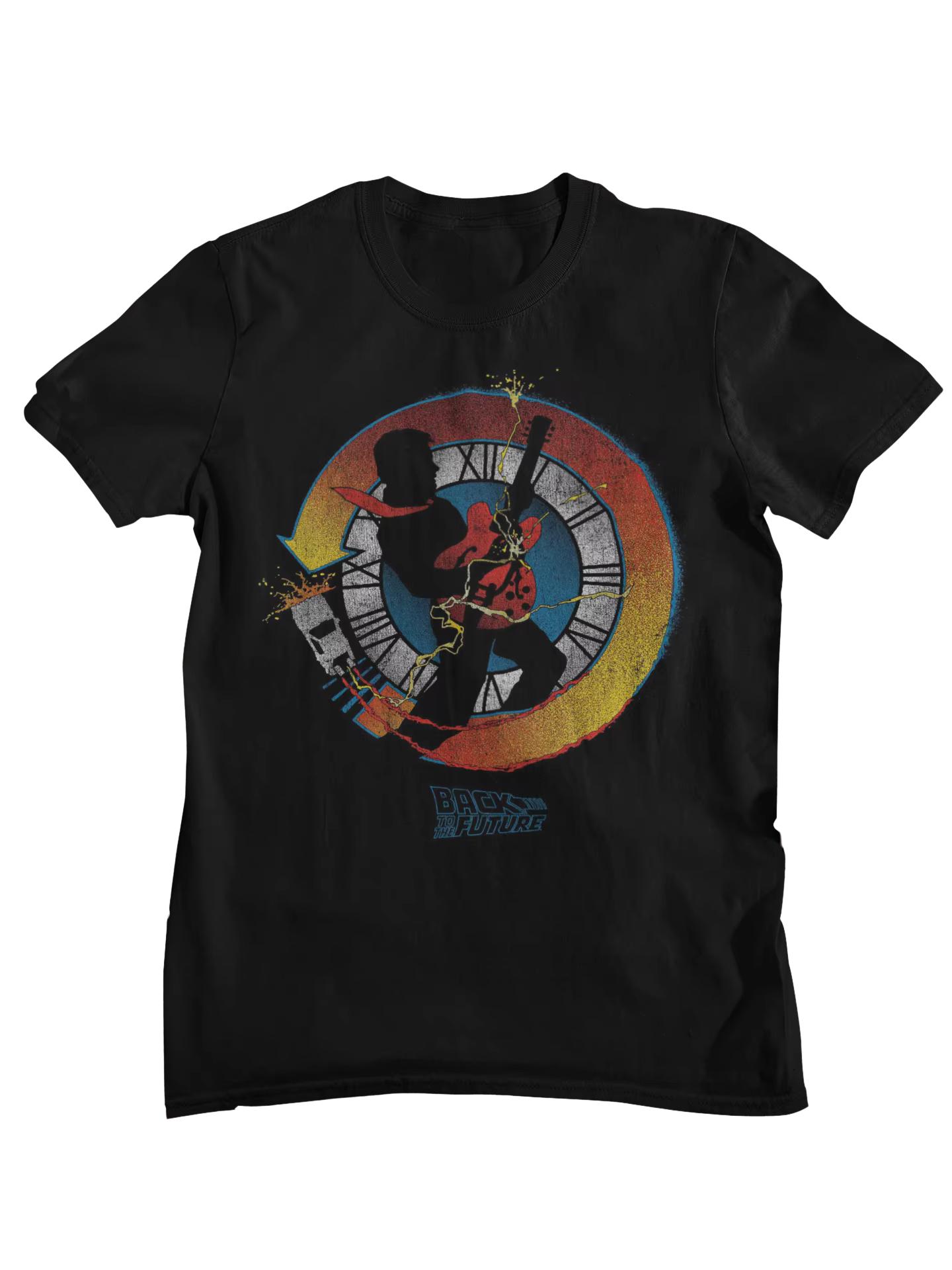 T-shirt imprimé rétro pour hommes