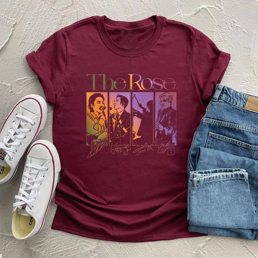 T-shirt rétro The Rose Member