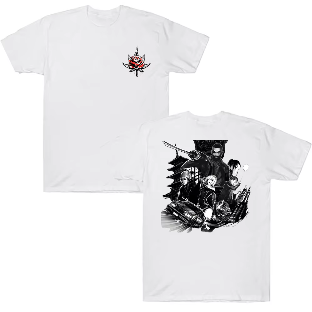 Eladio Carrión Rose Album t-shirt hommes femmes mode Hip Hop rue T-shirts décontracté ample surdimensionné hauts coton