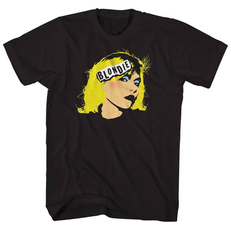 T-shirt punk rock du groupe Blondie