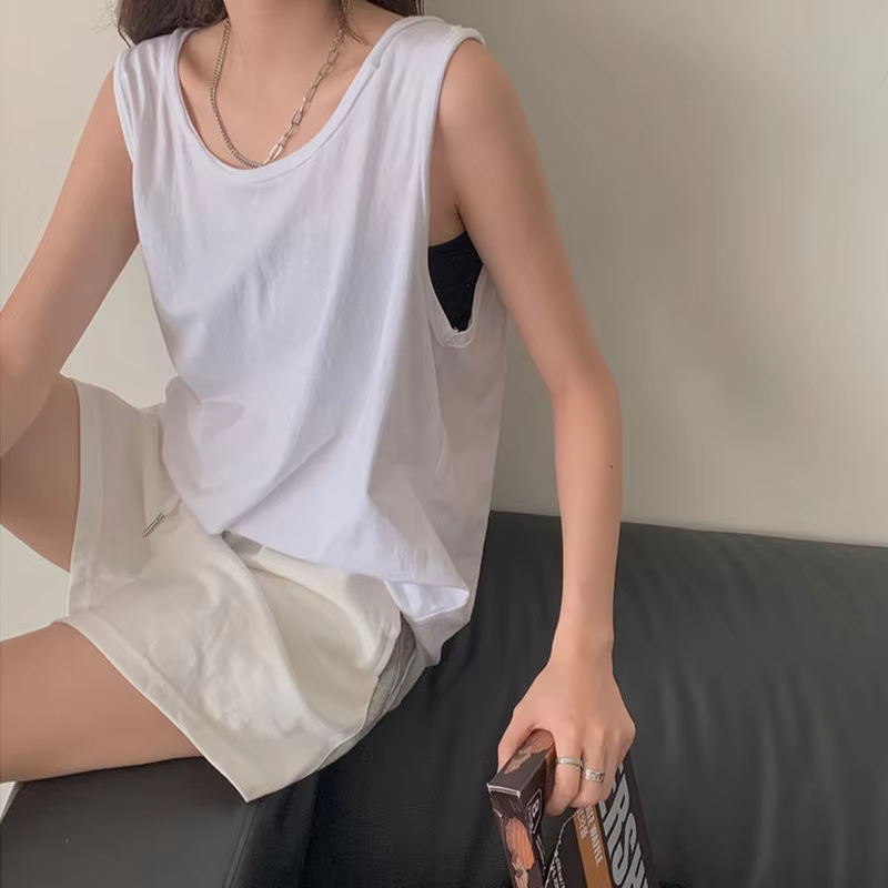 Débardeur de loisirs simple pour femme