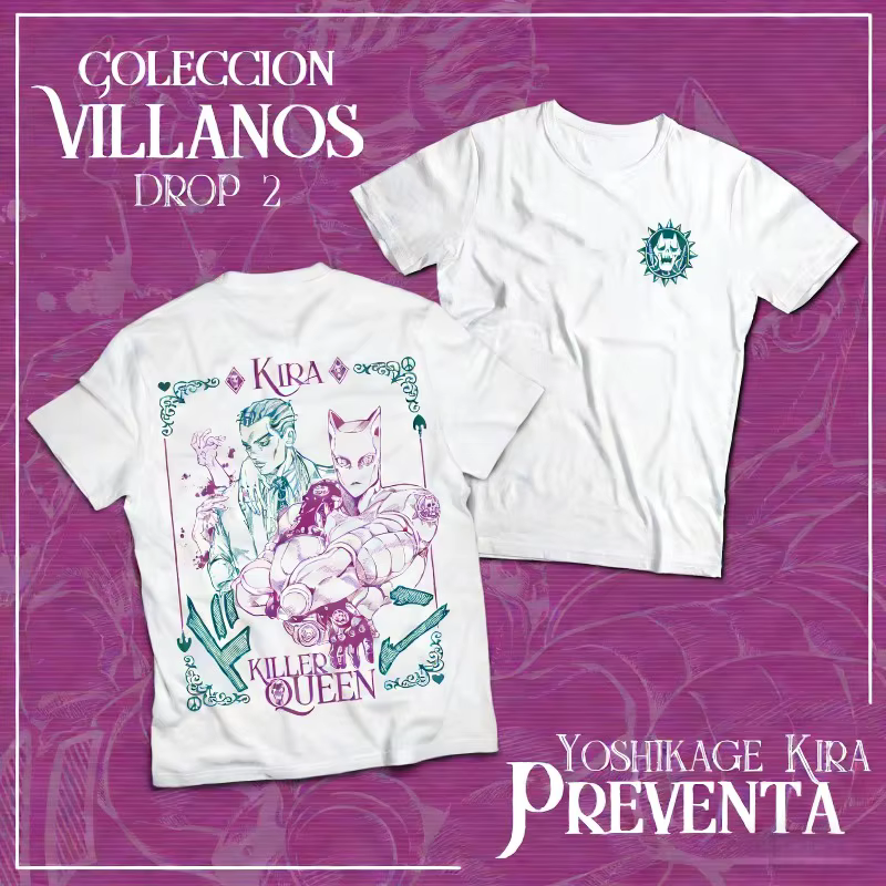 T-shirt graphique JoJo's Bizarre Adventure pour hommes