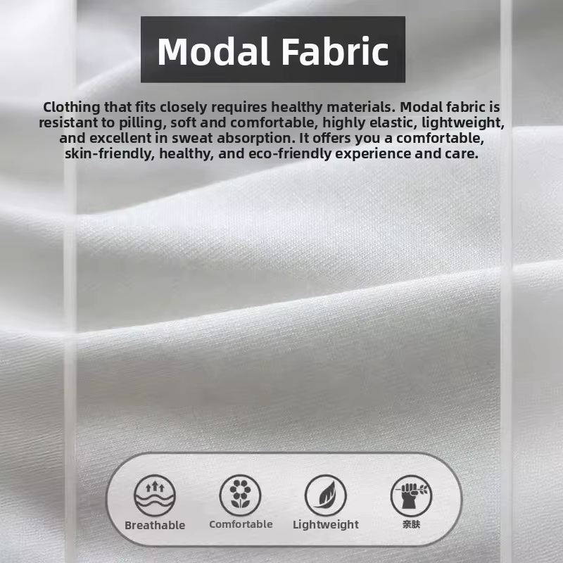 T-shirt modal à manches courtes pour femme