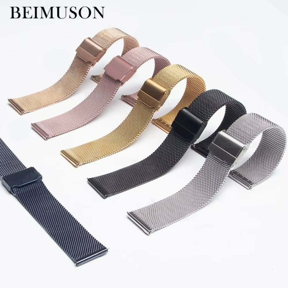14/16/18/20/22mm Bracelet de montre milanais universel
