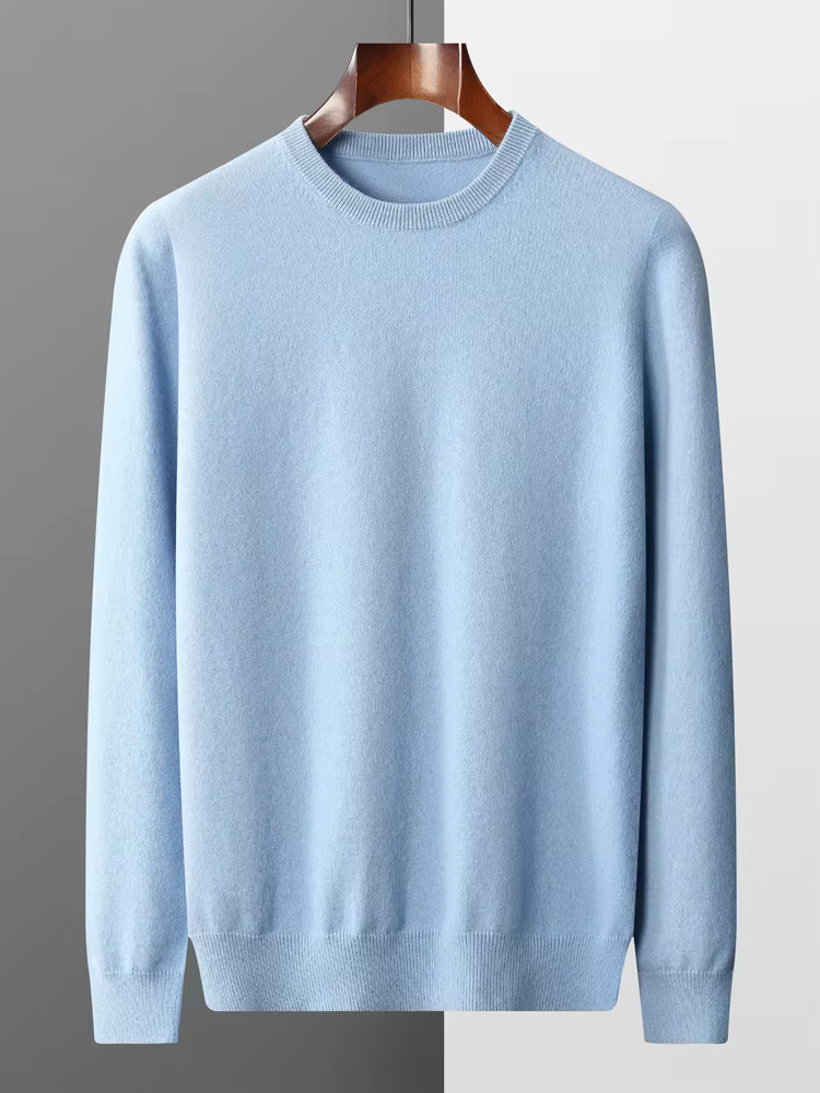 Pull en laine mérinos 100% pour homme