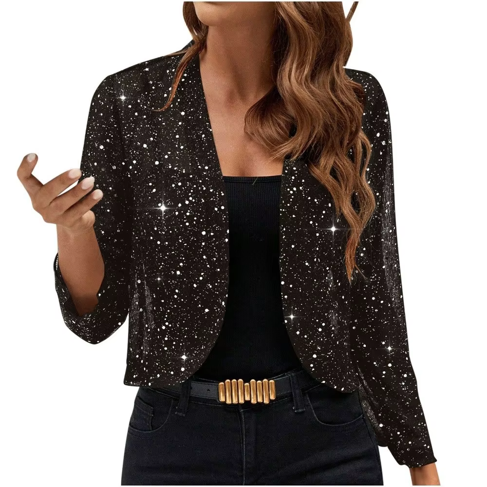 Cardigan pour femme à manches 3/4
