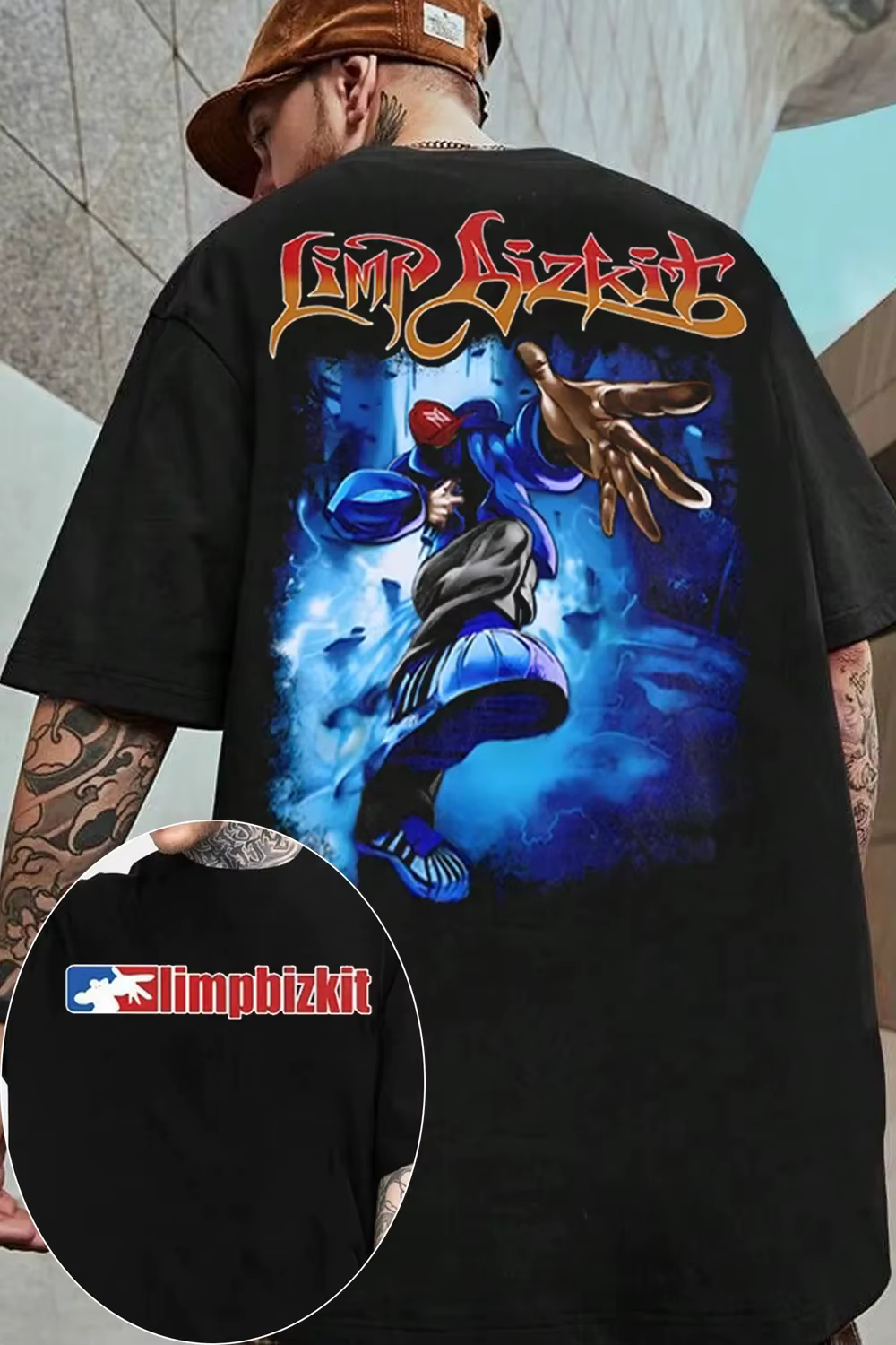 Limp Bizkit Rock Band T-shirt graphique pour hommes et femmes