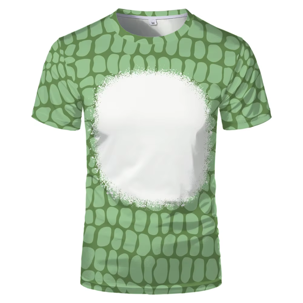 T-Shirt à manches courtes pour impression de Logo, blanc, à rayures, à la mode