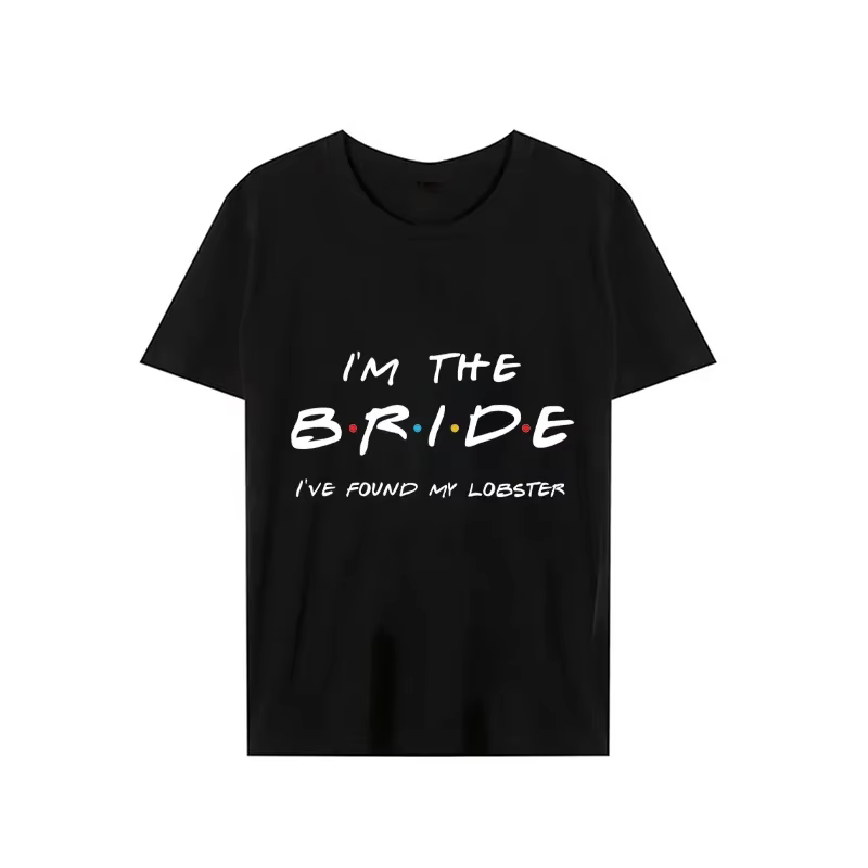 T-Shirt à Manches Courtes pour Femme Streetwear sur le Thème des Amis Esthétiques