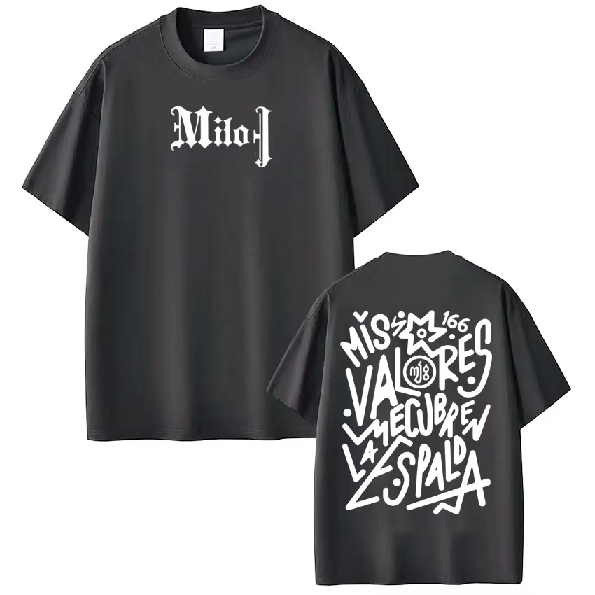 Rappeur Milo J mode graphique T-shirt hommes femmes