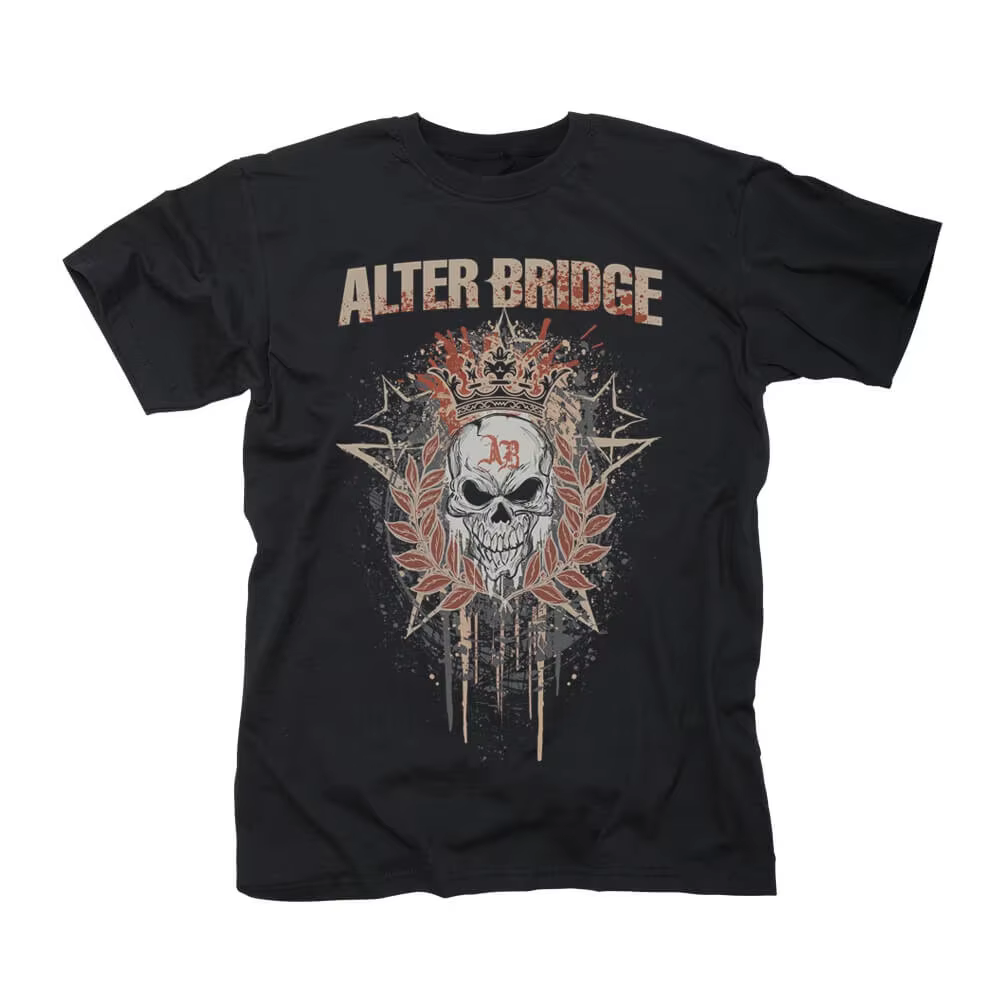 T-Shirt Alter Bridge Alter Bridge Band, 100% coton, graphique, pour hommes et femmes, Streetwear d'été