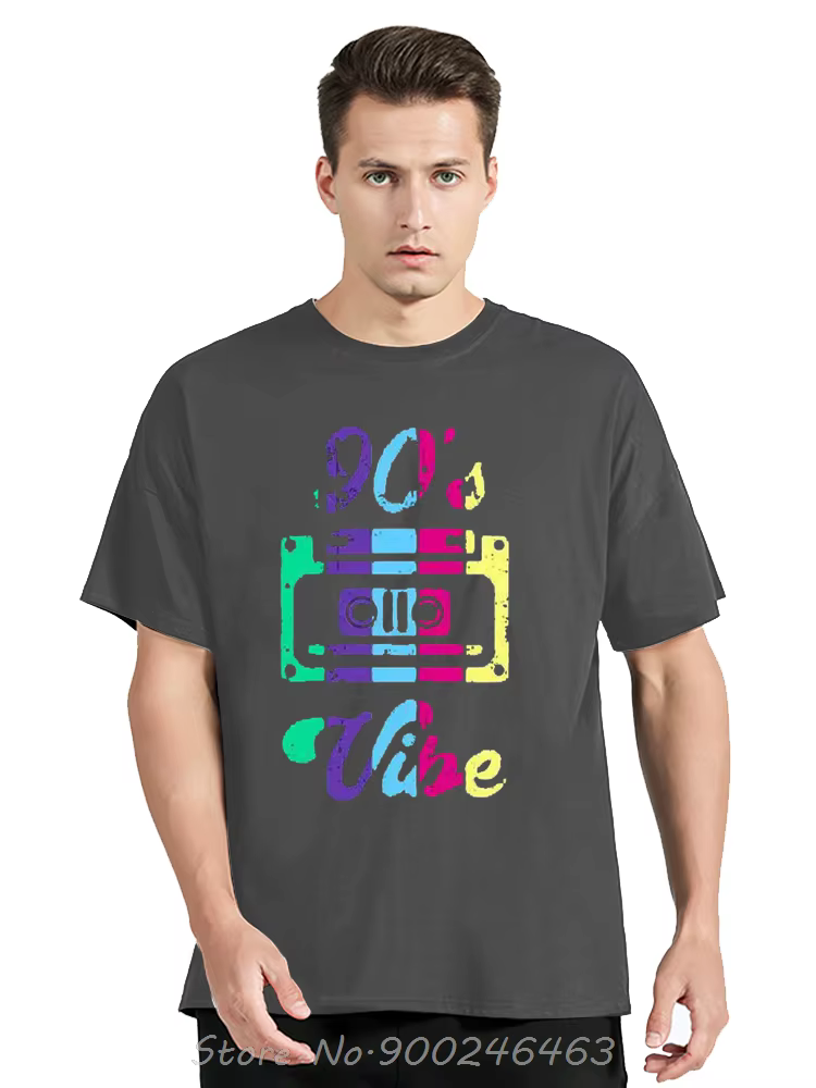 Drôle né en édition limitée des années 90 Cassette T-Shirt graphique mode cadeaux d'anniversaire-années t-shirts Vintage