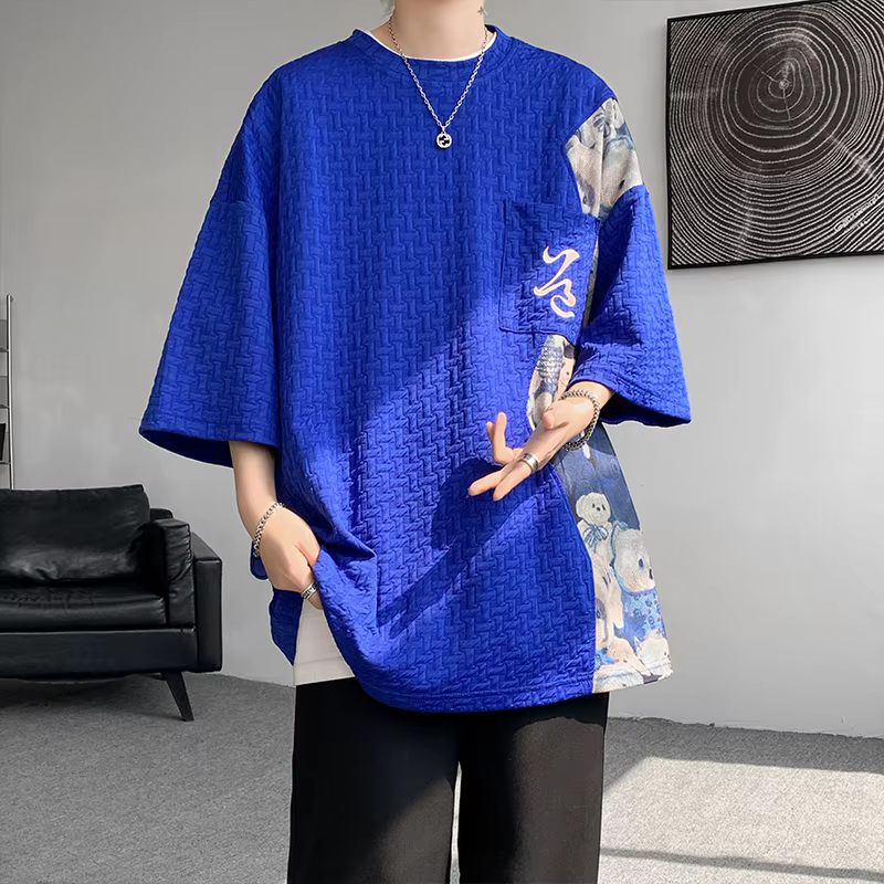 T-shirt manches mi-longues homme