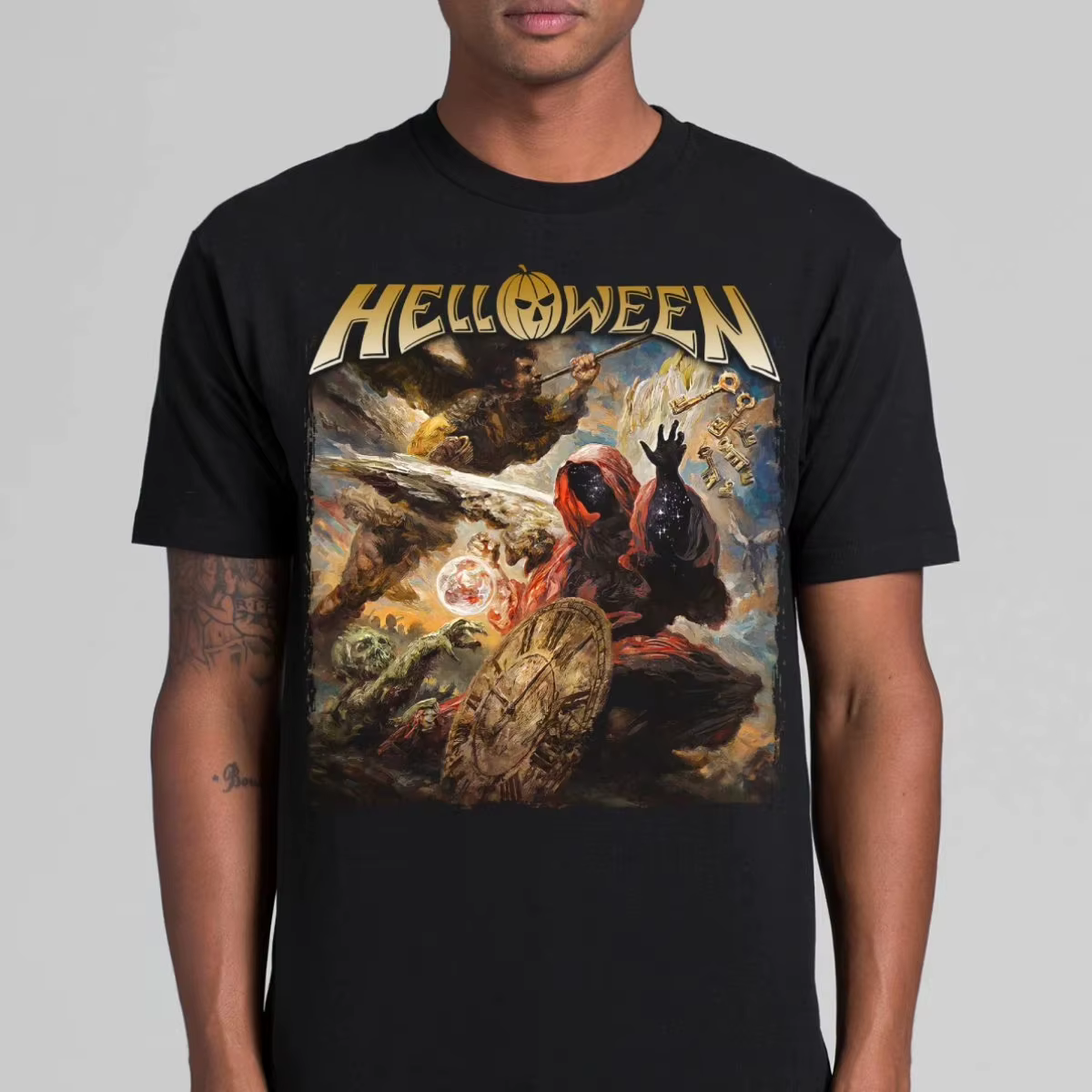 Helloween T-Shirt groupe famille