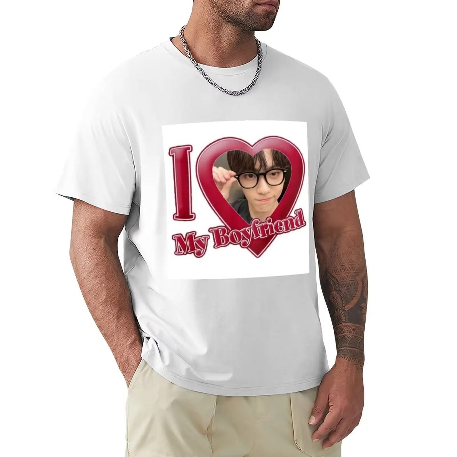 T-Shirt à Manches Courtes pour Homme