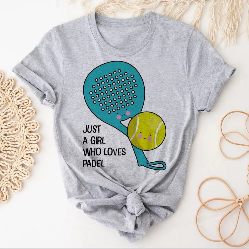 Padel t-shirt femmes été t-shirts femme manga streetwear années 2000 vêtements