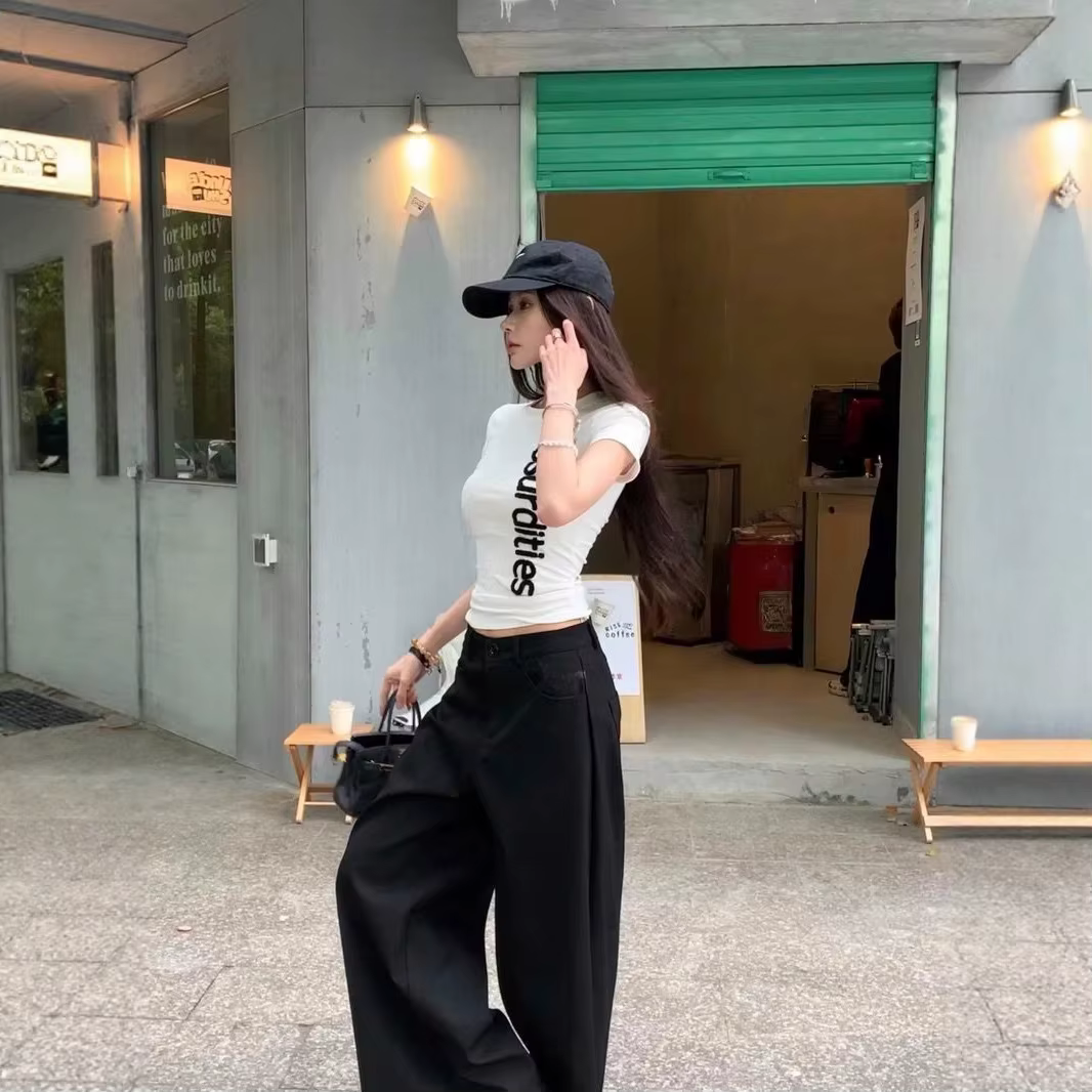 T-shirt d'été pour femme à manches courtes