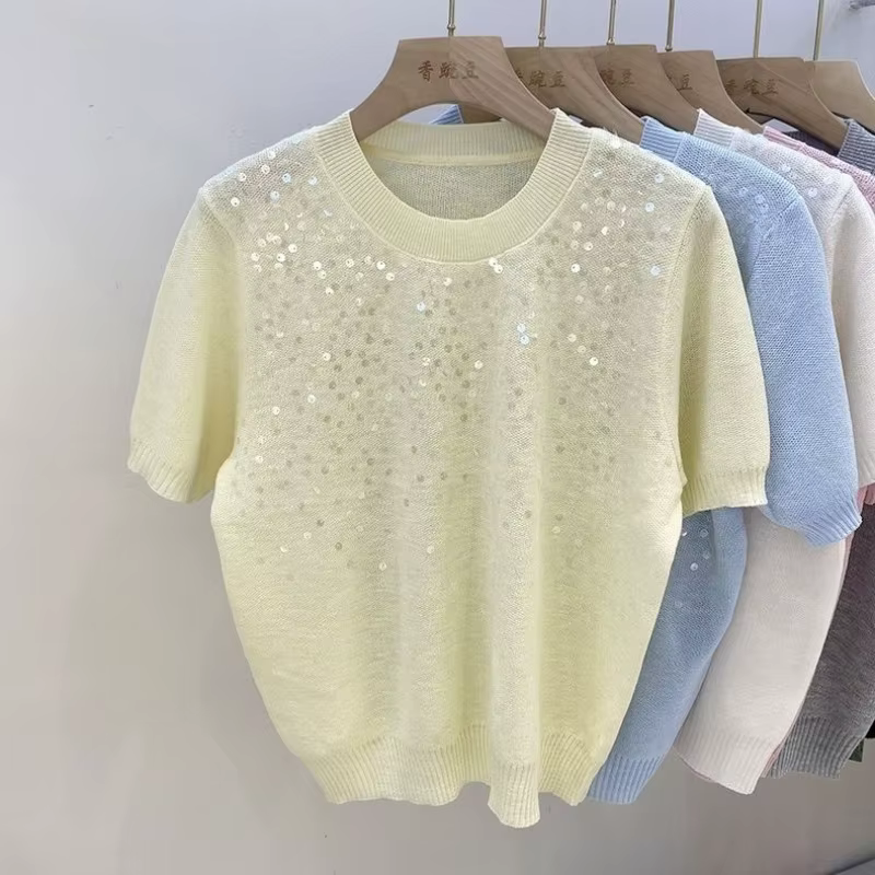 T-shirt en tricot Matakawa pour femme
