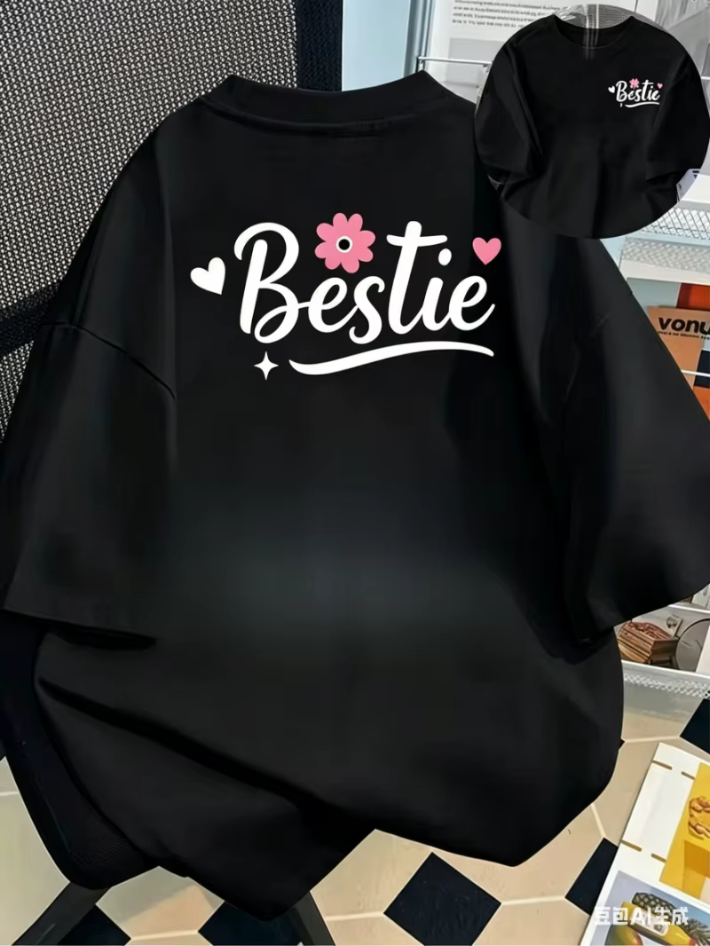 T-shirt imprimé Best Friends