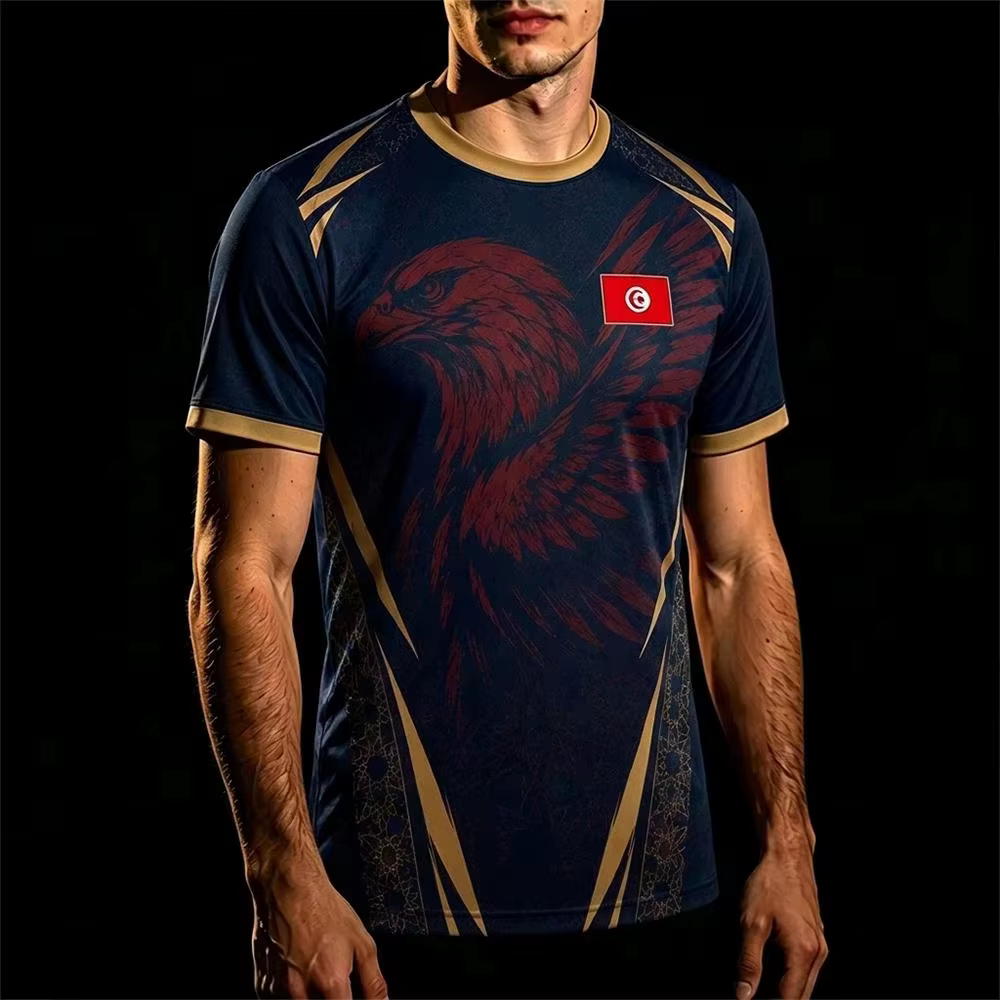 Maillot de football de l'équipe nationale de Tunisie pour hommes