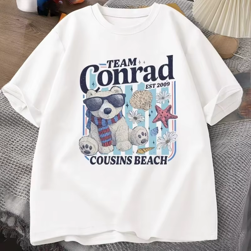 T-shirt Team Conrad Junior Mint Bear pour hommes et femmes