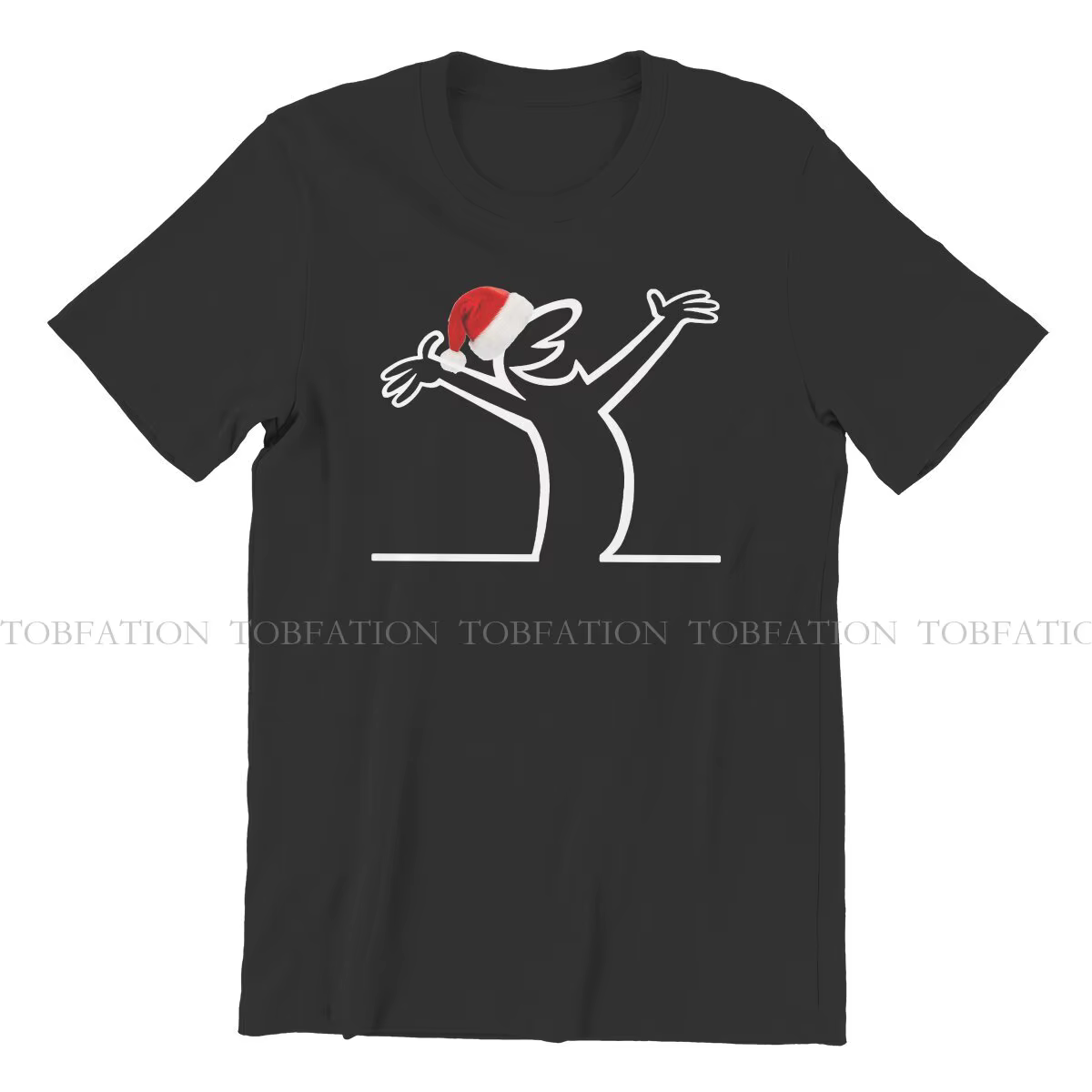 T-shirt de Noël La Linea The Line pour hommes
