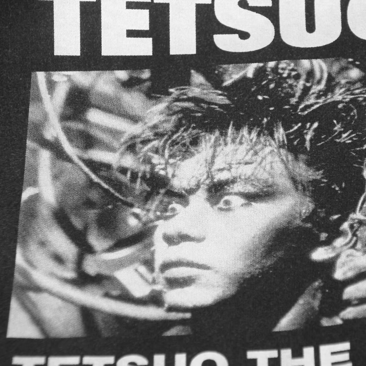 Tetsuo T-Shirt l'homme de fer film japonais Crazy Thunder Road Bullet Ballet Burst City lavé coton vêtements pour hommes chemises amples