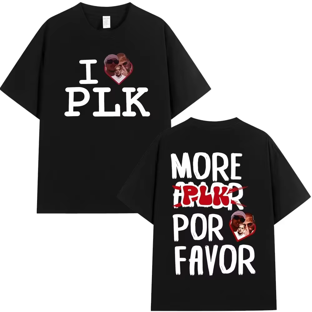 T-shirt Rapper I Love Plk pour hommes et femmes