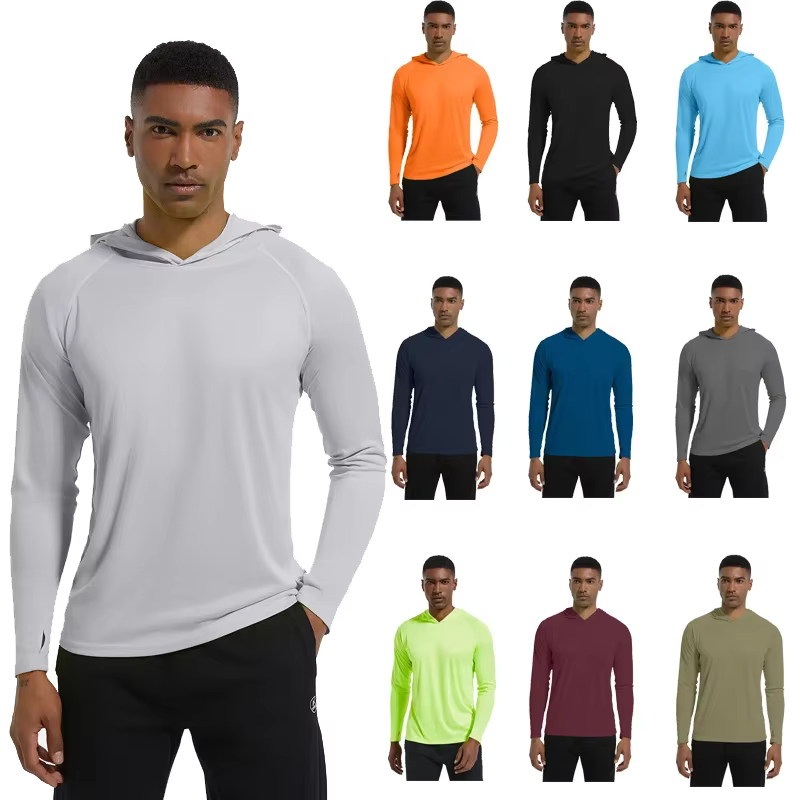 T-Shirt de Protection Solaire à Manches sulfpour Homme