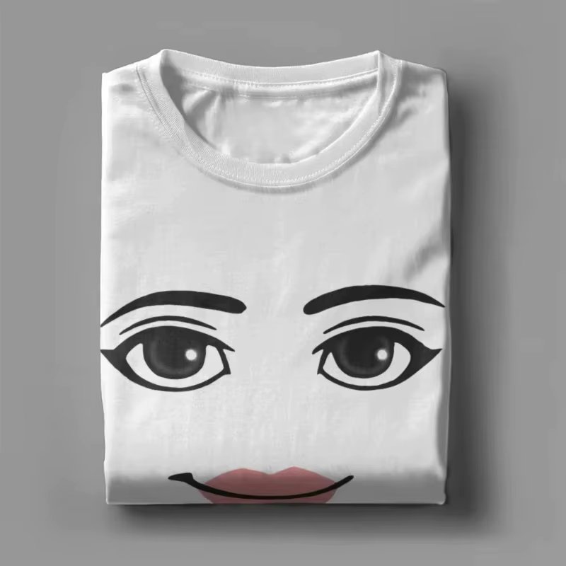 T-shirt pour femme avec imprimé graphique visage de femme