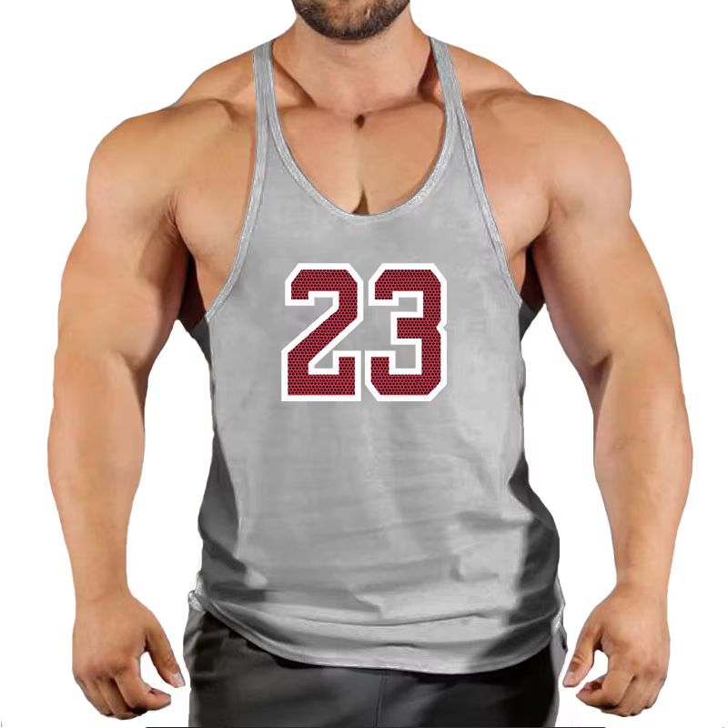 Vêtements pour hommes gilet de gymnastique gilets musculation homme haut pour Fitness Stringer sans manches