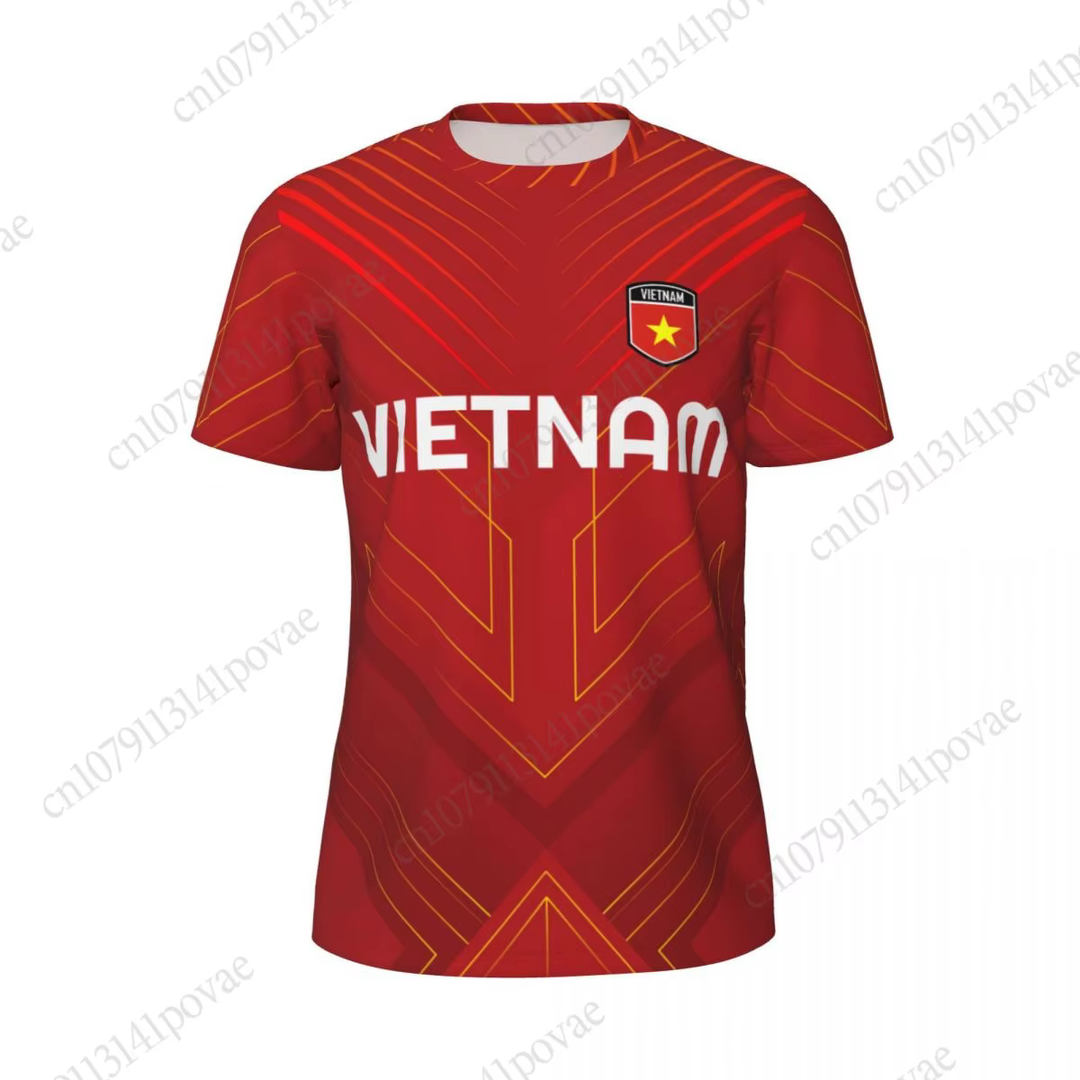 T-shirts drapeau du VIETNAM pour hommes et femmes