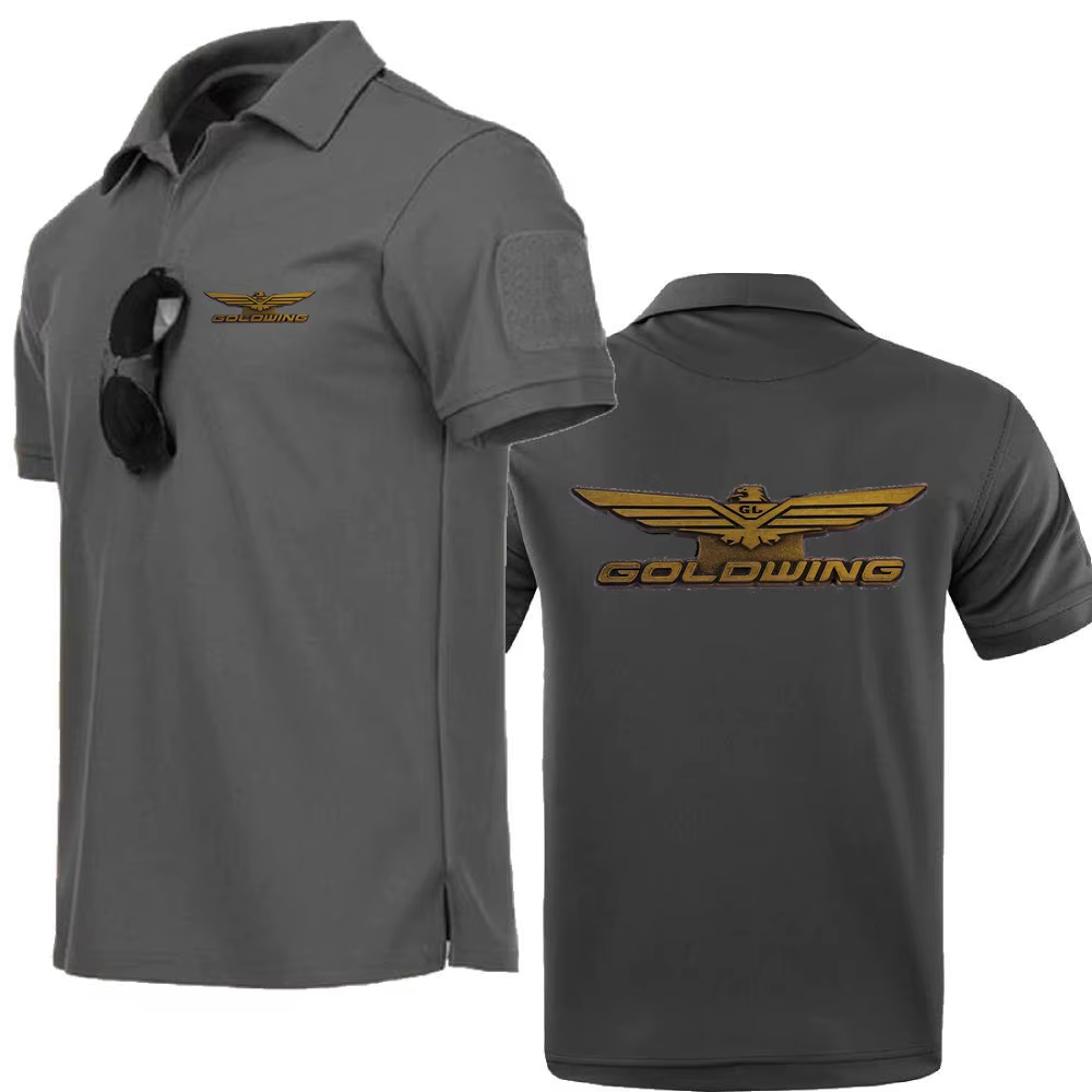 Hommes Polo à manches courtes POLOS sport Fitness chemises T-Shirt maille