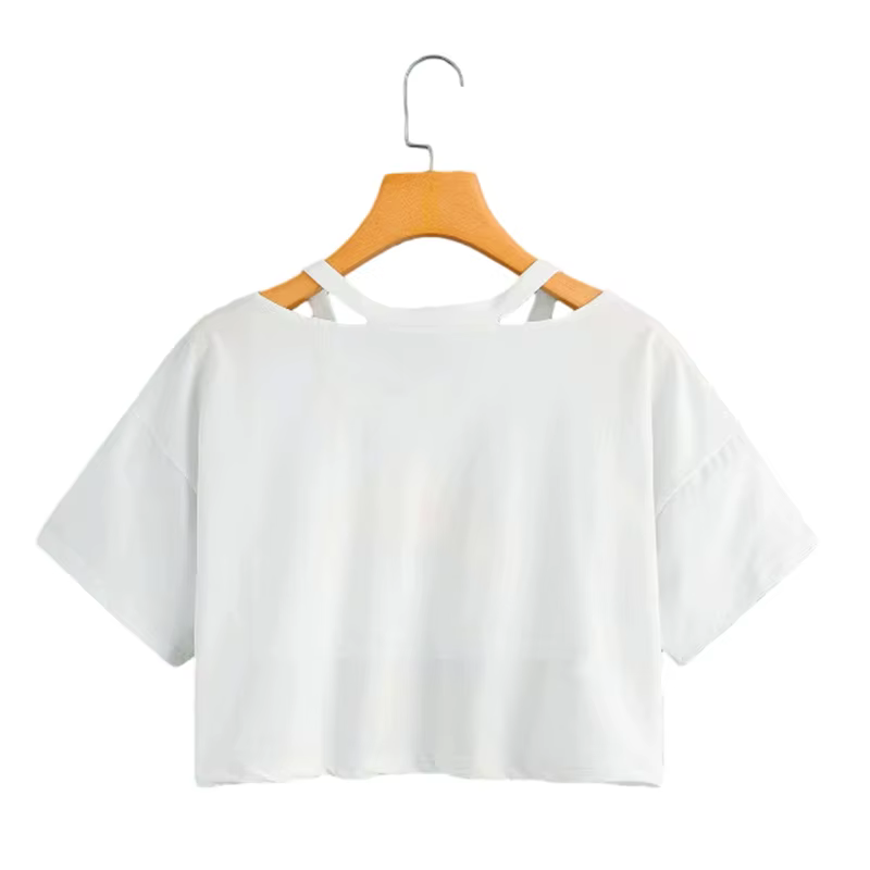 T-shirt court imprimé Aperol Spritz rétro pour femme
