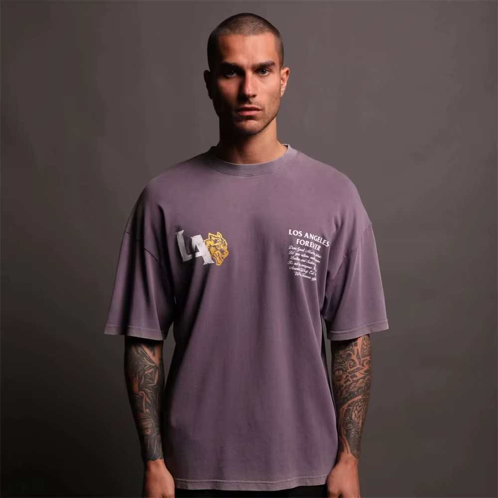 T-shirt DARC SPORT ample à col rond, nouveau style