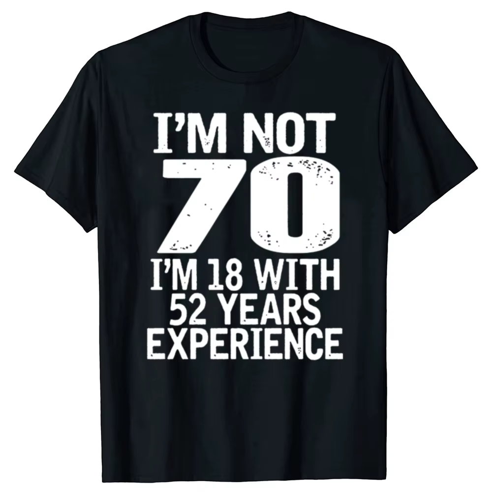 T-shirt d'anniversaire pour homme